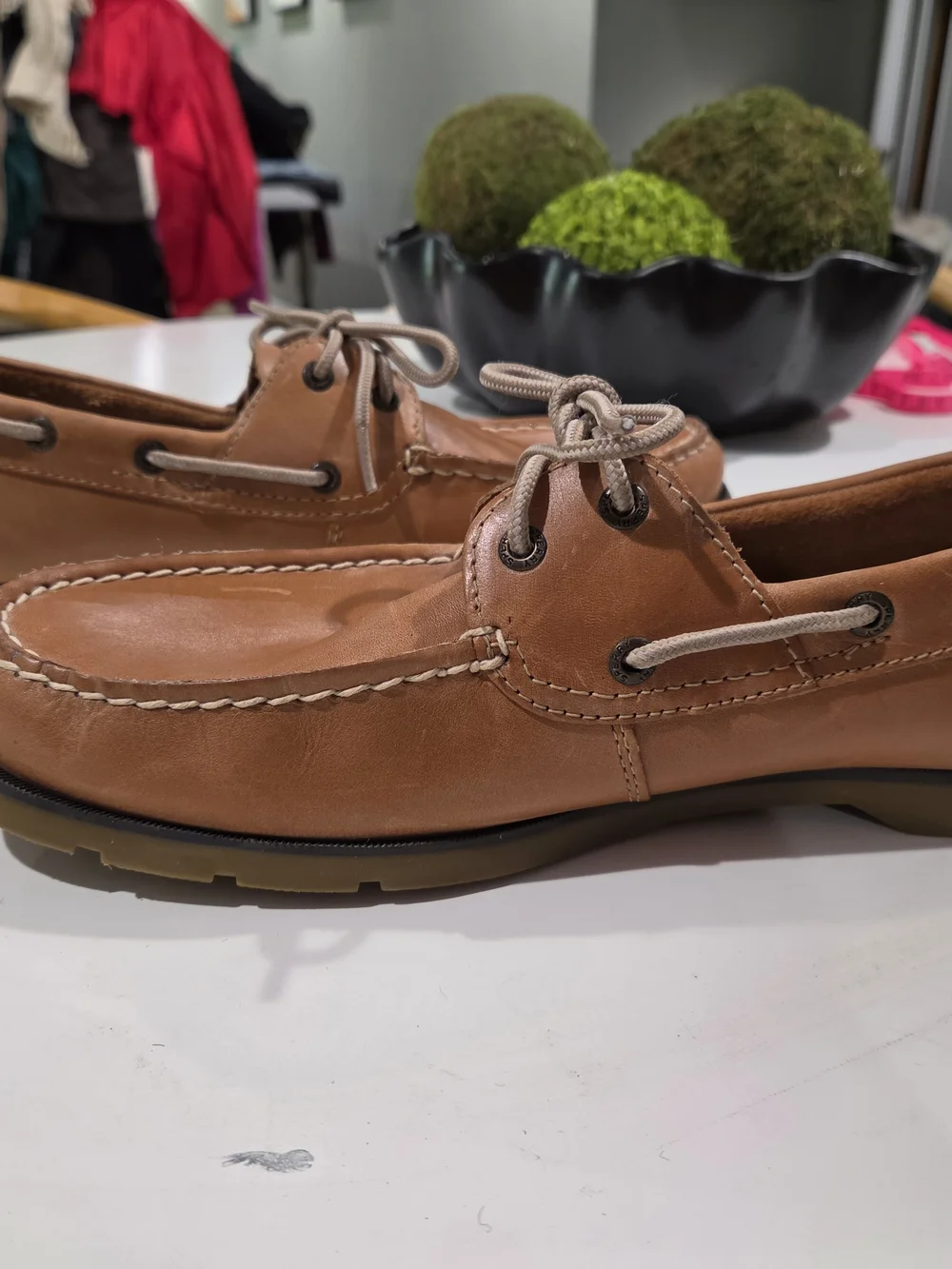 Sperry Authentic Original 2-Eye Leather Boat Shoes Brown Men’s 13